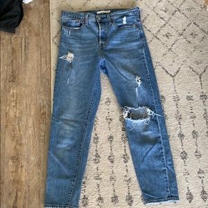 LEVIS STRAIGHT LEG WEDGIE JEANS